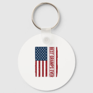 Bester Opa ever Patriotische Flagge Vektor Design_ Schlüsselanhänger