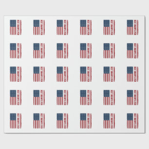 Bester Opa ever patriotisches Flagge Vektor Design Geschenkpapier
