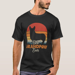 Bester Opa Ever Pembroke Welsh Corgi Großvater T-Shirt