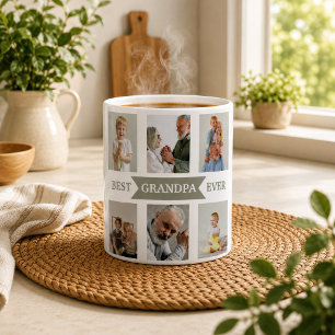 Bester Opa Ever – Personalisierte Fototasse Kaffeetasse
