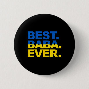 Bester Opa ever Stolz Ukrainische Oma Muttertag Button