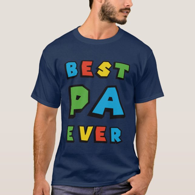 Bester Opa ever Vintage-Freunde T-Shirt (Vorderseite)