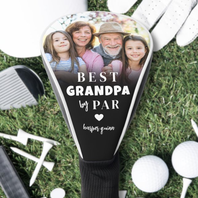 Bester Opa Foto Golf Headcover (Best Grandpa Photo Golf Head Cover)