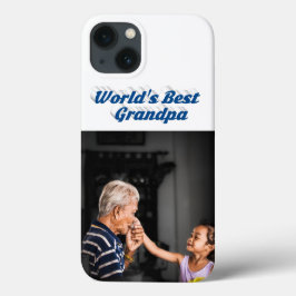 Bester Opa Foto Meer Blau Text Case-Mate iPhone Hülle