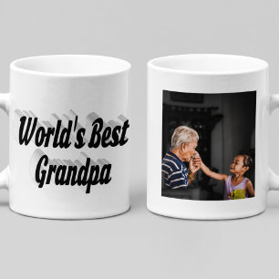 Bester Opa-Foto-Text Kaffeetasse