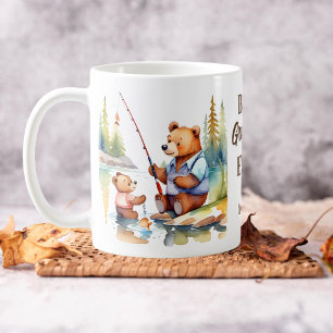 Bester Opa je gibt niedlichen Teddybär Kaffeetasse