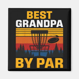 Bester Opa laut Par Disc Golf Spieler  Magnet