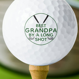 BESTER OPA MIT LANGEM ABSTAND Lustige grüne Golfsc Golfball