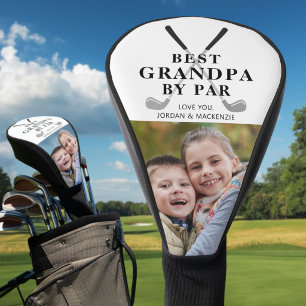 Bester Opa Par Foto Namen Golf Headcover