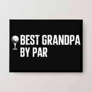 Bester Opa Par Golf Geschenk Humor Sarkasmus Lusti Button
