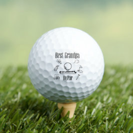 Bester Opa Par Golfball