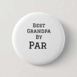 Bester Opa von Par einfache Vater Großvater Gi Button