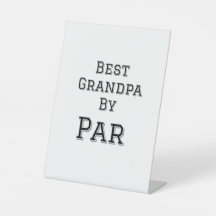 Bester Opa von Par einfache Vater Großvater Gi