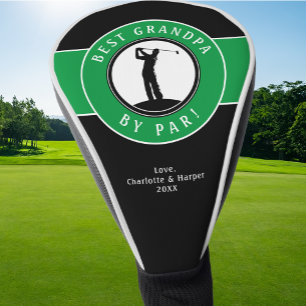 Bester Opa Von Par Eleganter Golfer Benutzerdefini Golf Headcover