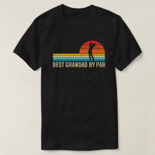 Bester Opa von Par Lustiges Retro-Golf-Geschenk fü T-Shirt