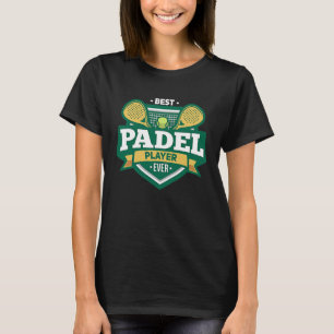 Bester Padel Player Sport Padel Padel T-Shirt
