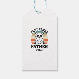 Bester Panda-Vater Aller Zeiten Vintage-Panda-Shir Geschenkanhänger