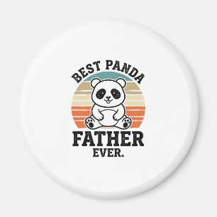 Bester Panda-Vater Aller Zeiten Vintage-Panda-Shir Magnet