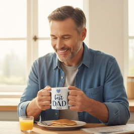 Bester Papa Aller Custom-Foto-Kaffeetasse Kaffeetasse