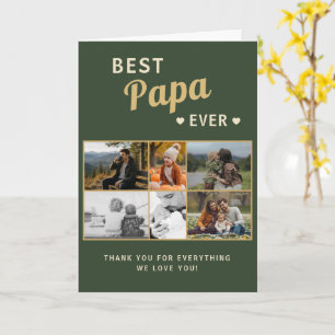 Bester Papa Aller Familie Vatertag 6 Foto Karte