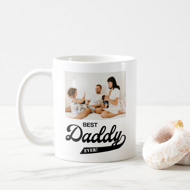 Bester Papa Aller Foto  Kaffeetasse (Mit Donut)