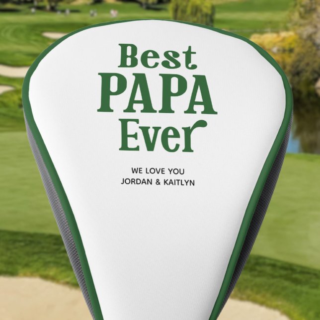 Bester Papa Aller Personalisierte Benutzerdefinier Golf Headcover (Von Creator hochgeladen)