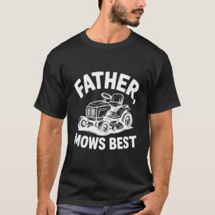 Bester Papa Aller Väter mäht besten Aufsitzrasenmä T-Shirt