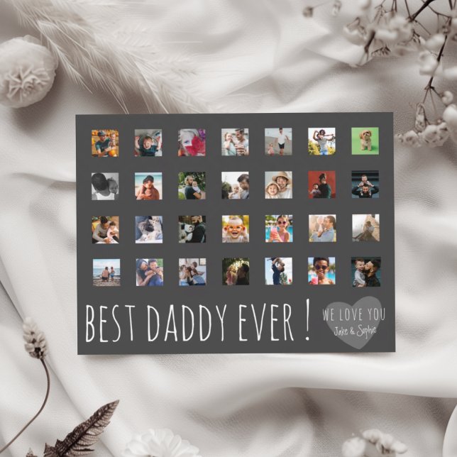 Bester Papa Aller Zeiten 28 Fotos Postkarte (Von Creator hochgeladen)