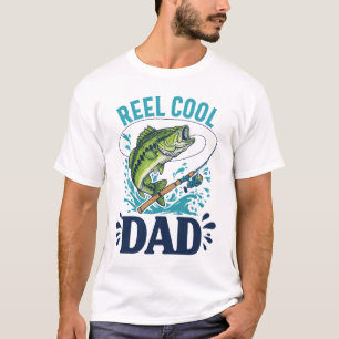 Bester Papa Aller Zeiten Echt Cooler Papa Angler T-Shirt