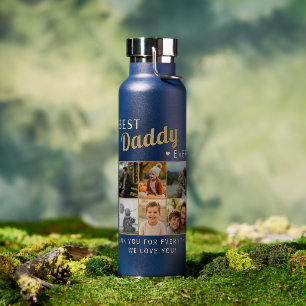 Bester Papa Aller Zeiten Familie Vatertag Foto Trinkflasche