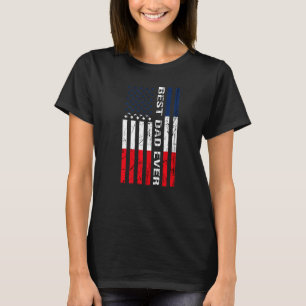 Bester Papa Aller Zeiten Frankreich Frankreich Fra T-Shirt