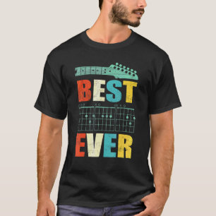 Bester Papa Aller Zeiten Gitarre Spieler Musiker C T-Shirt