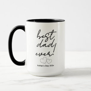Bester Papa aller Zeiten! (Herzen) Tasse