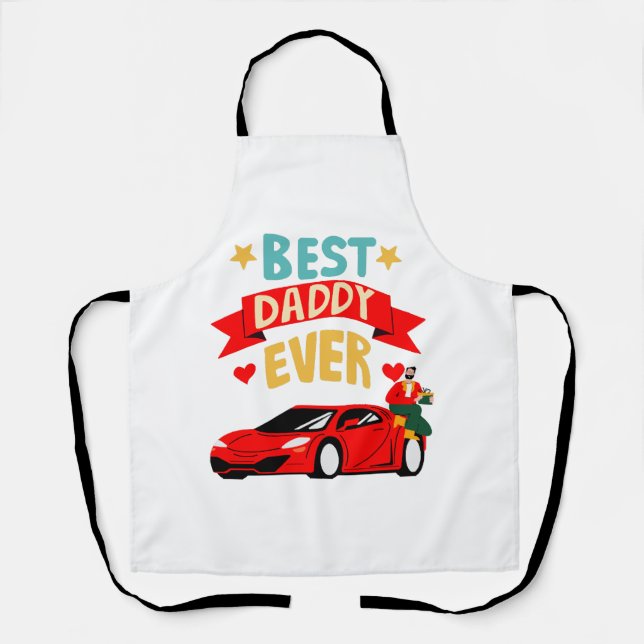 Bester Papa Aller Zeiten Schürze (Vorderseite)