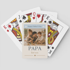 Bester Papa Aller Zeiten Spielkarten - Vatertagsge