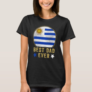 Bester Papa Aller Zeiten Uruguay Vater Land Urugua T-Shirt