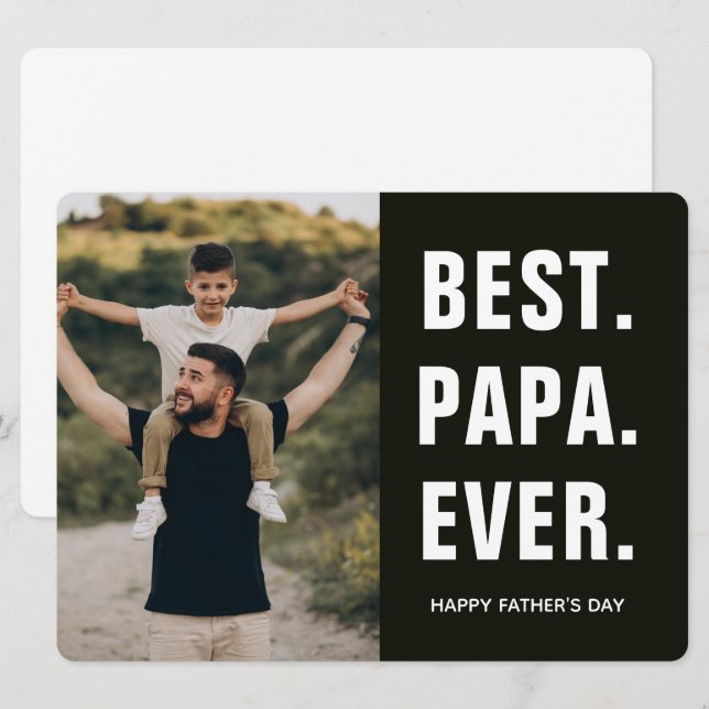 Bester. Papa. Aller Zeiten. Vatertag  (Vorne/Hinten)