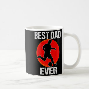 Bester Papa Aller Zeiten Vintage Fußball Papa Vate Kaffeetasse
