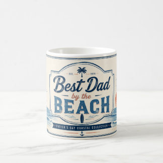 Bester Papa am Strand Vatertags-Tasse Kaffeetasse