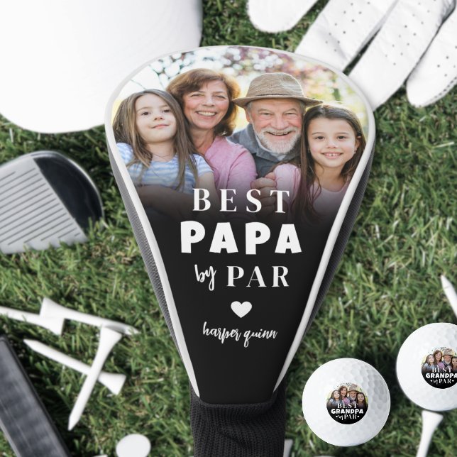 Bester Papa By Par Foto Golf Headcover (Best Papa By Par Photo Golf Head Cover )