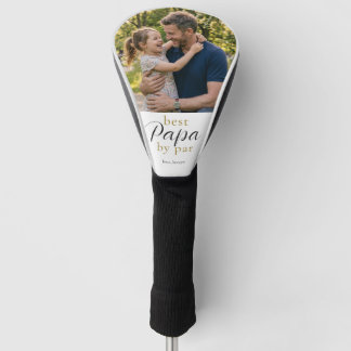 Bester Papa By Par Vatertag Foto-Geschenk Golf Headcover