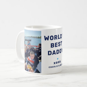 Bester Papa der Welt Foto Andenken Kaffeetasse