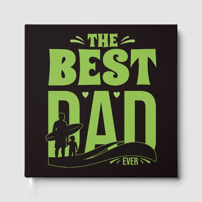 Bester Papa der Welt Gästebuch (Vorderseite)