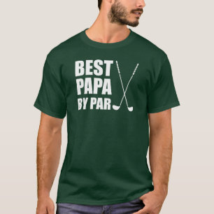Bester Papa durch das Gleichheits-Golf spielen T-Shirt