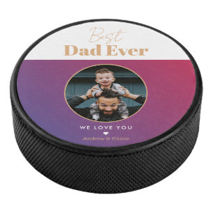 Bester Papa Eishockey Puck