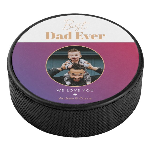 Bester Papa Eishockey Puck (3/4)