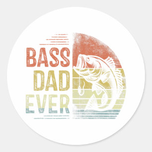 Bester Papa Ever Angeln Geschenke Papa Geburtstag Runder Aufkleber