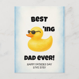 Bester Papa Ever   Vatertag Postkarte