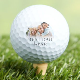 Bester Papa Foto Vater Golfball