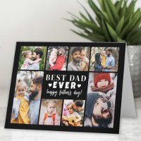 Bester Papa Fotocollage Tag des Vaters